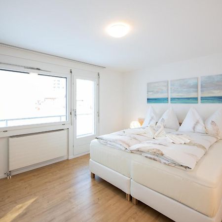 Agrimonia - Moebilierte Ferienwohnung Mit Balkon Davos Esterno foto